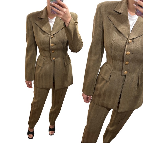 Valentino Jackets & Blazers - Vintage Valentino pantsuit, size 6 but fits more like a 2-4